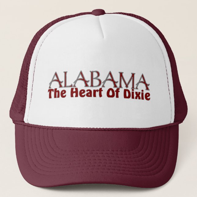 Corazón de Alabama de los gorras de Dixie (Anverso)