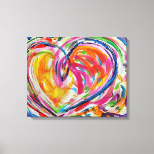 Corazón de alegría pintura pintura pintura arte