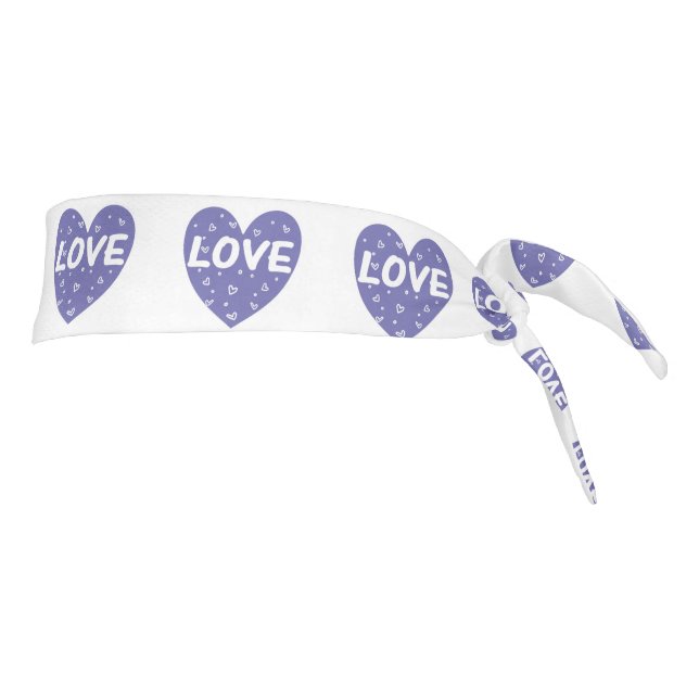 Corazón de amor púrpura (Girar 90)