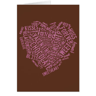 Corazón de amor rosa brillante
