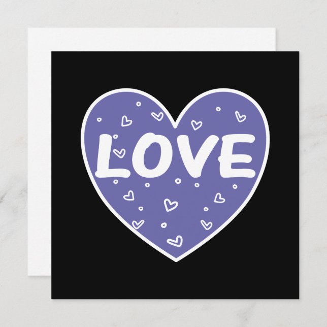 Corazón de amor Veri Peri (Anverso / Reverso)