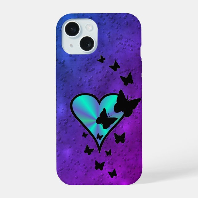 Corazón de Arcoíris y Mariposa (Reverso )