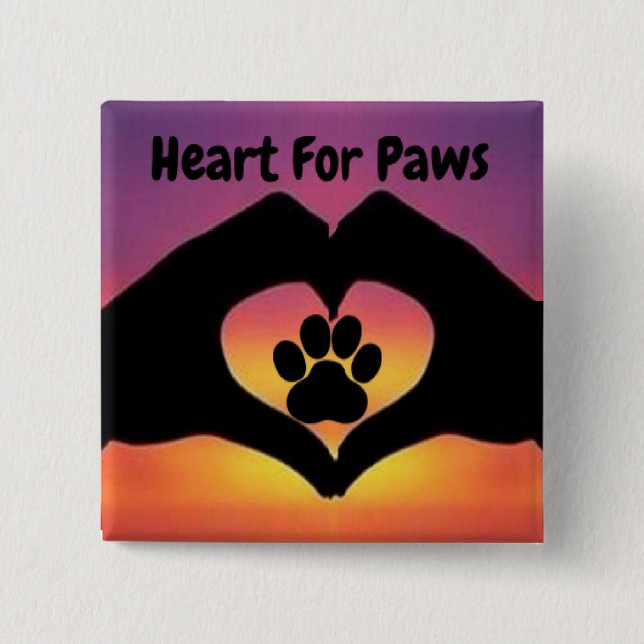 Corazón de botón para filas (Anverso)