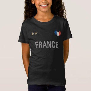 Corazón de camiseta de hinchas de fútbol de Franci
