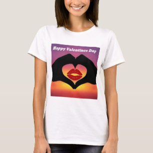 Corazón de camisetas para patas