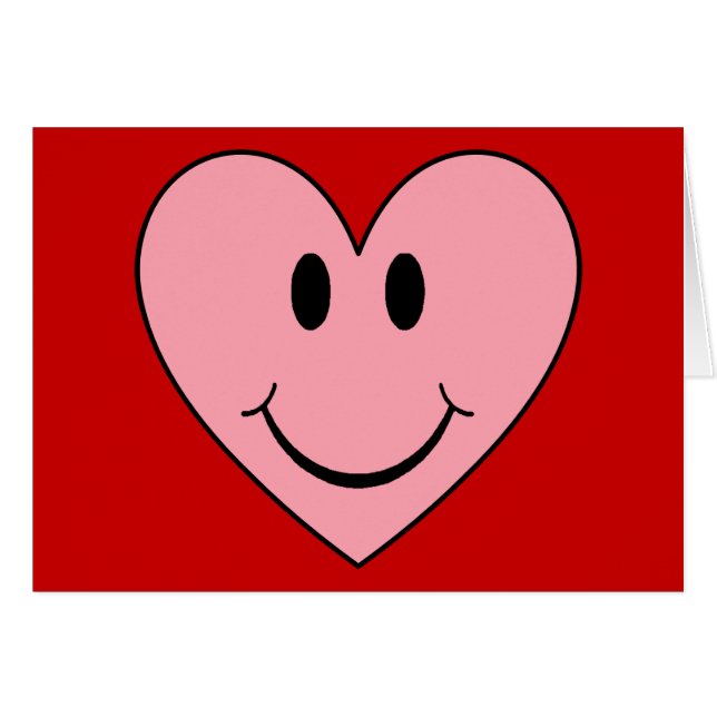 Corazón de cara feliz (Anverso (Horizontal))