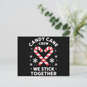 Corazón de Caramelo de Navidad Nos mantenemos junt