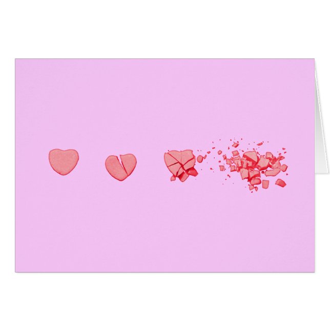 Corazón de caramelo destrozado (Anverso (Horizontal))