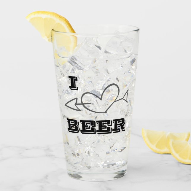 Corazón De Cervezas Corazón Y Flecha (Anverso (hielo))