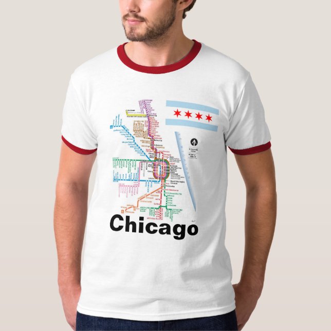 Corazón de Chicago… de la camiseta de América (Anverso)