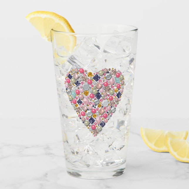 Corazón de cuentas (Anverso (hielo))