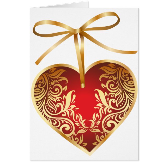 Corazón de Damasco Rojo (Frente)