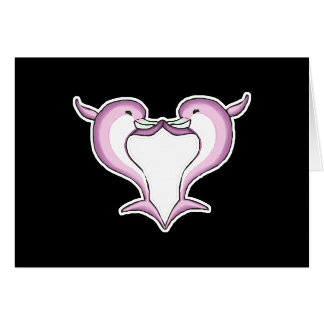 corazón de delfín rosado (Anverso (Horizontal))