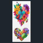 Corazón de flores y mariposas<br><div class="desc">Este impresionante diseño cuenta con un corazón de flores y mariposas de colores. Las flores son de colores vivos, como el rojo, el rosa, el amarillo y el azul. Las mariposas son también de varios colores, como el blanco, el negro y el naranja. El corazón se compone de una variedad...</div>