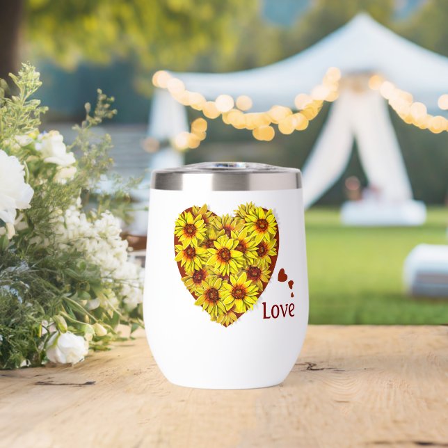 Corazón de girasol (Boda (girada))