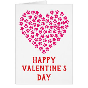 Corazón de impresión de Día de San Valentín divert