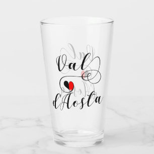 Corazón de la Bandera Val d'Aosta, Italia, Valle d