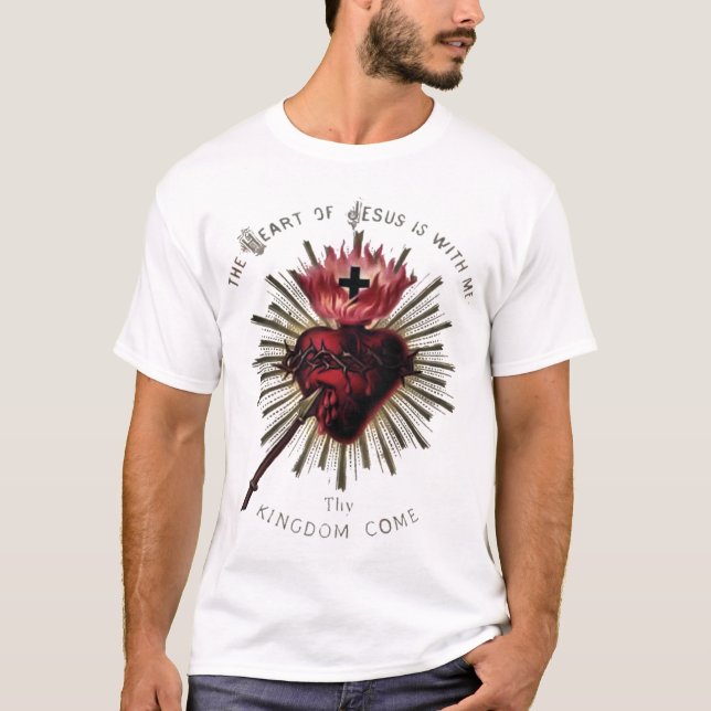 Corazón de la camisa de Jesús (Anverso)