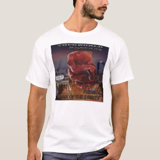 Corazón de la camisa para hombre de las calles