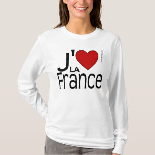 Corazón de la camiseta de La France