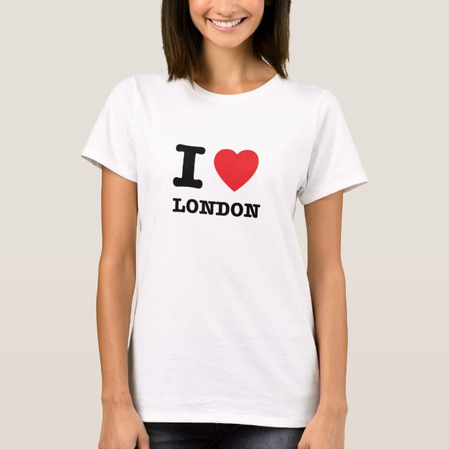 Corazón de la camiseta de Londres (Anverso)