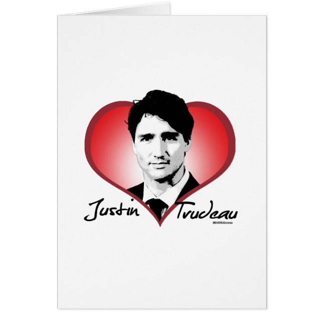 Corazón de la firma de Justin Trudeau - .png (Frente)