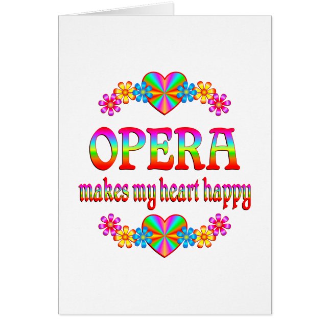 Corazón de la ópera feliz (Frente)