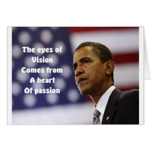 Corazón de la pasión de Barack Obama