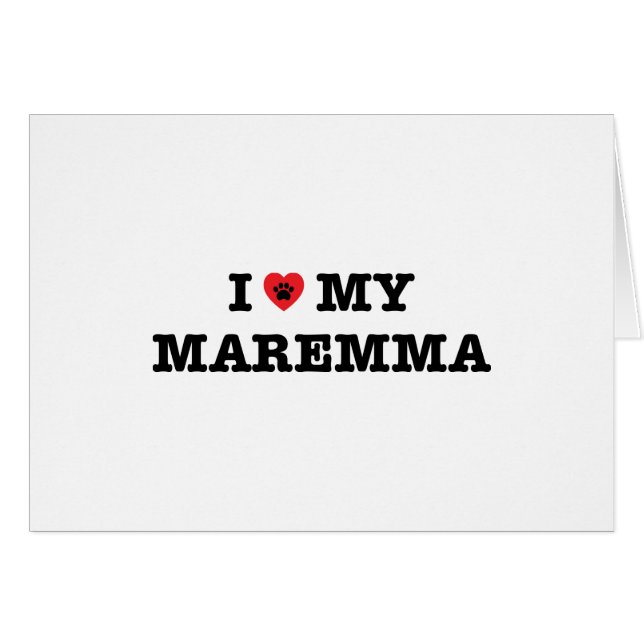 Corazón de mi maremma (Anverso (Horizontal))