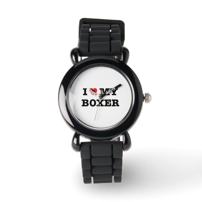 Corazón de mi reloj de pulsera Boxer (Anverso)