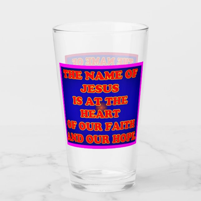 Corazón de nuestra fe y esperanza: ¡El Jesús (Anverso)