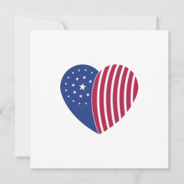 Corazón de personalizable de América