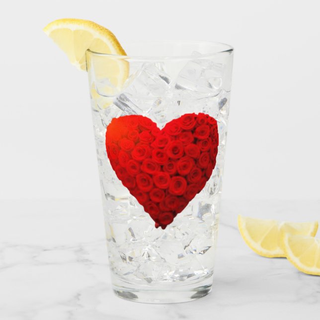 CORAZÓN DE ROSAS (Anverso (hielo))