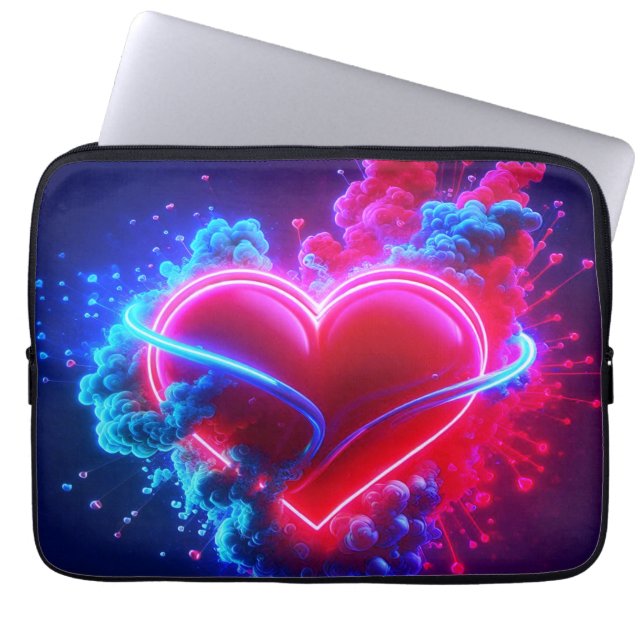 Corazón de San Valentín que explota amor en bolsa  (Frente)