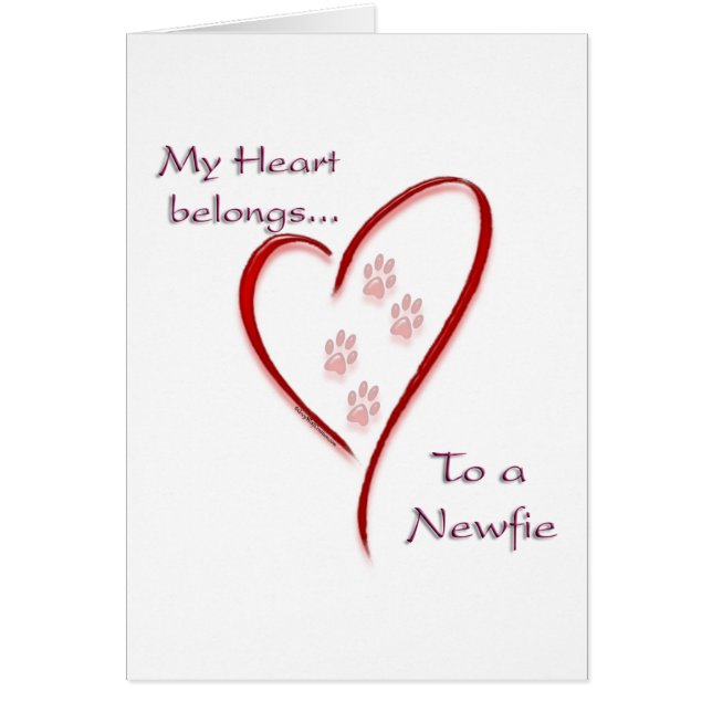 Corazón de Terranova Pertenece (Frente)