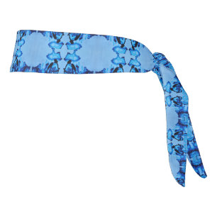 Corazón de tinte azul