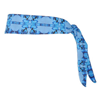 Corazón de tinte azul