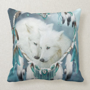 Corazón de una almohada del decorador del arte de