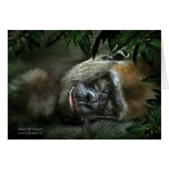 Corazón de una bestia ArtCard (Anverso (Horizontal))