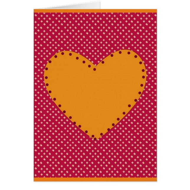 Corazón decorativo (Frente)