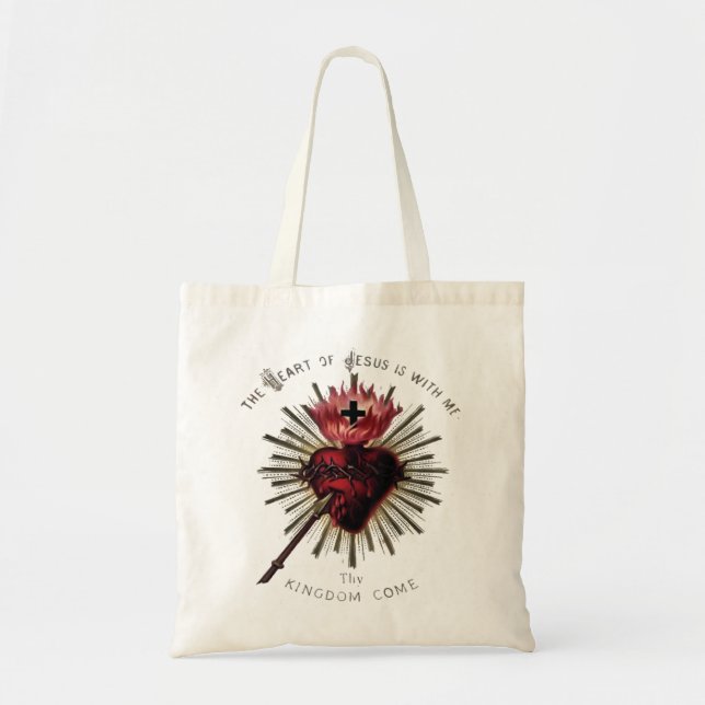 Corazón del bolso de Jesús (Frente)