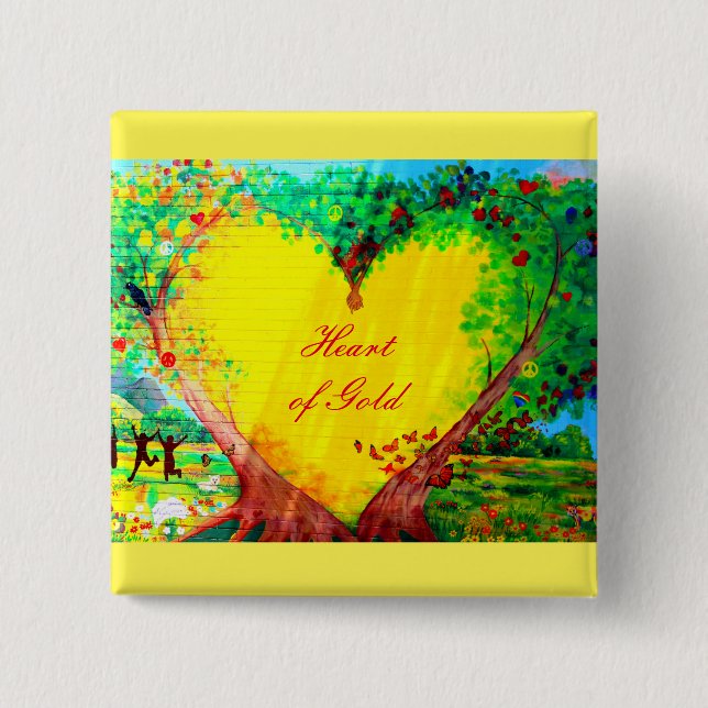 corazón del botón de oro 2 (Anverso)