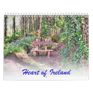 Corazón del calendario de Irlanda