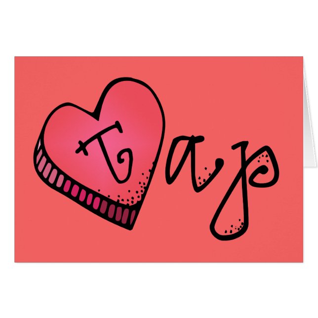 Corazón del caramelo del golpecito el | del amor (Anverso (Horizontal))