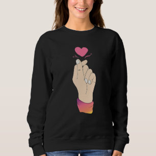 Corazón del dedo Camisa K-Pop Merchandise de KPop