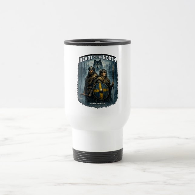 Corazón del Norte - Taza de viaje (Centro)