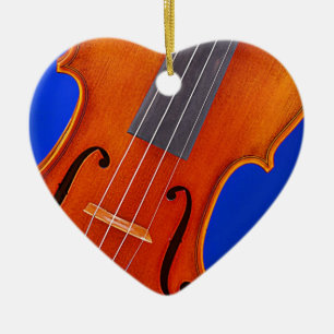 Corazón del violín o del ornamento de la viola