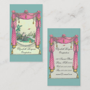 Corazón del vuelo - tarjeta de visita