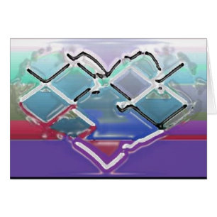 Corazón derretido del cromo