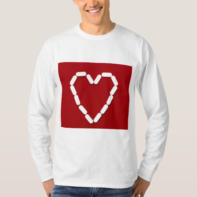 Corazón. Detengan la depresión. Camiseta (Anverso)